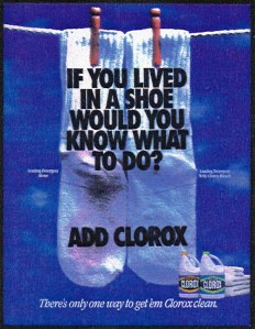 Clorox_live_in_a_shoe
